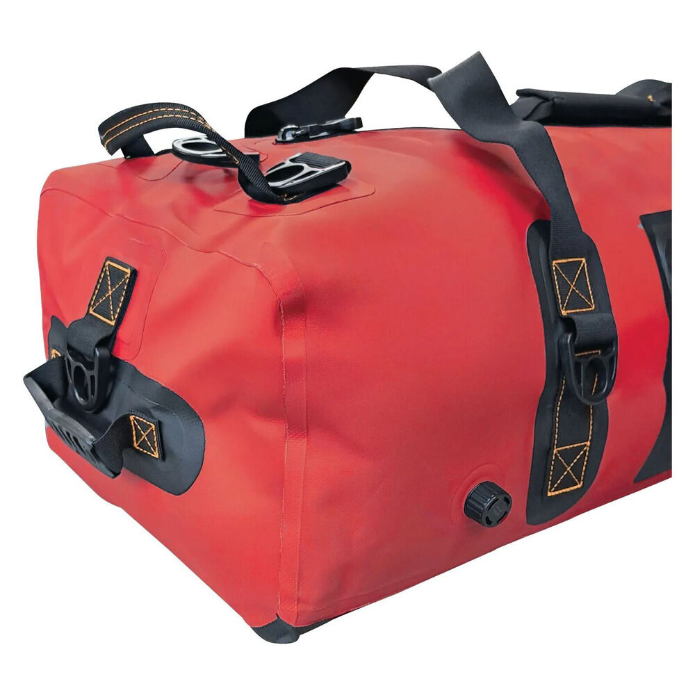 Hulk Hydro Bag Waterproof Duffel with Shoulder Straps 90L Red