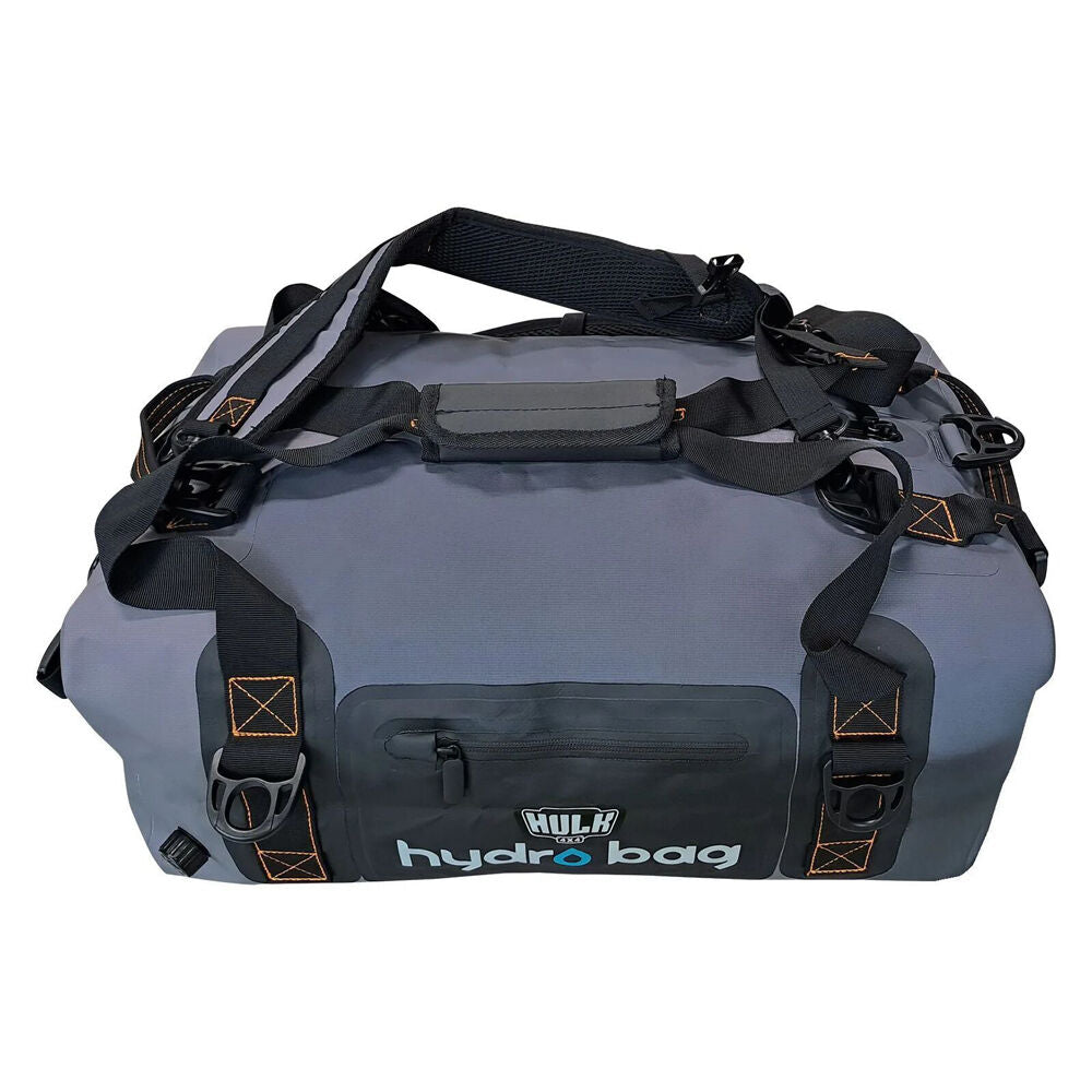 Hulk Hydro Bag Waterproof Duffel with Shoulder Straps 60L Grey