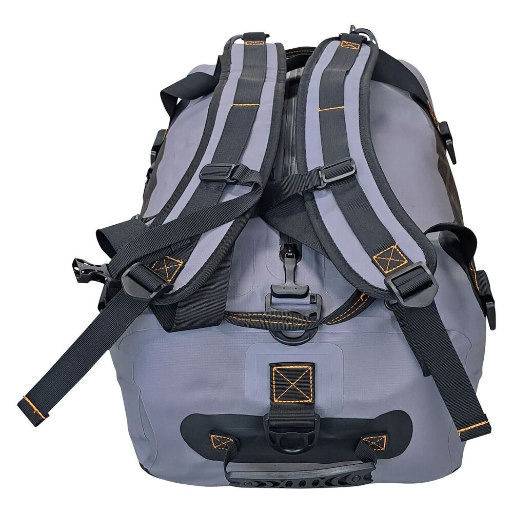 Hulk Hydro Bag Waterproof Duffel with Shoulder Straps 60L Grey
