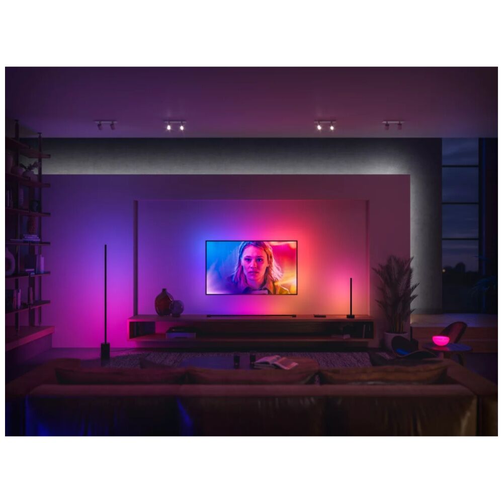 Philips Hue Gradient Signe Slim Indoor Smart Table Light Lamp Black