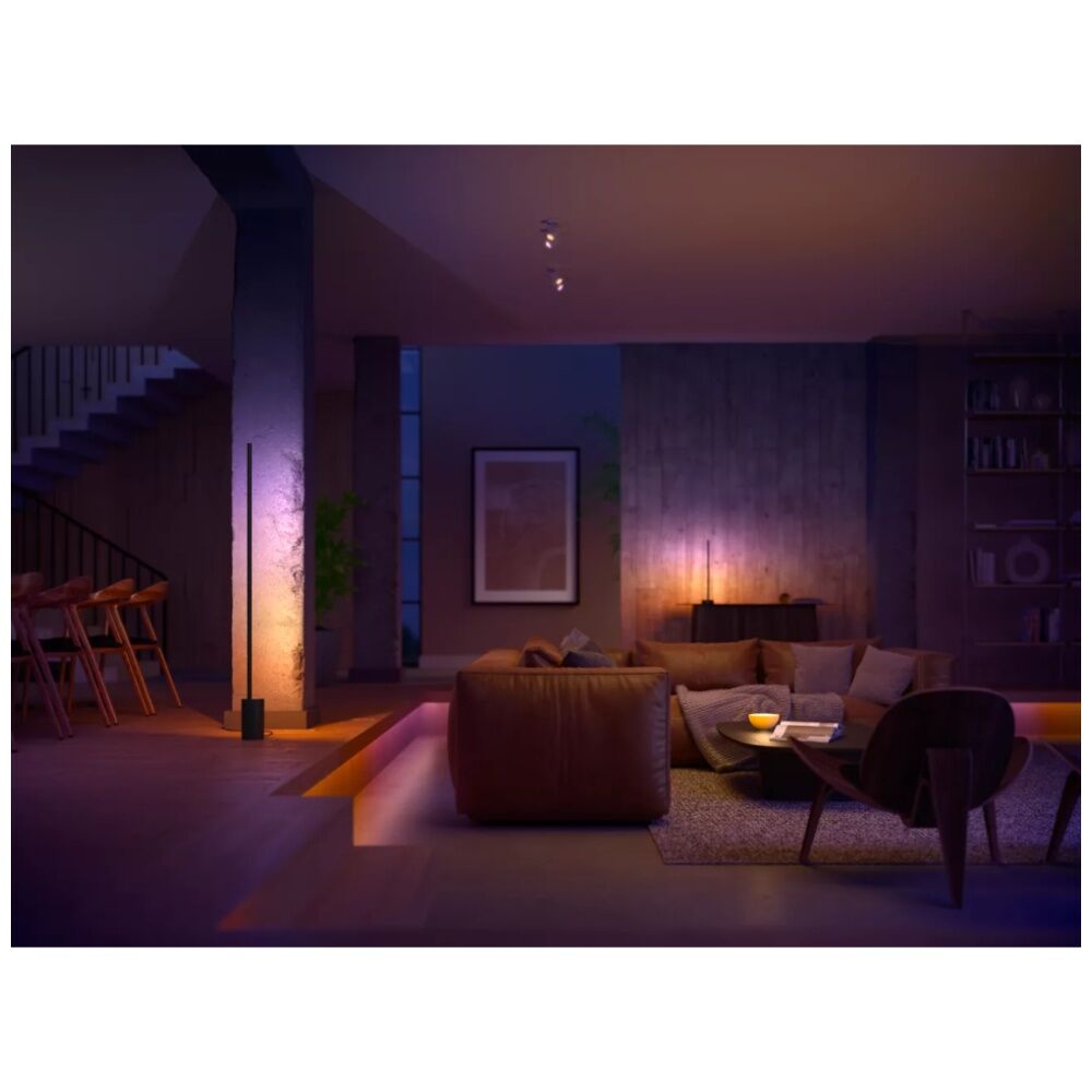 Philips Hue Gradient Signe Slim Indoor Smart Table Light Lamp Black