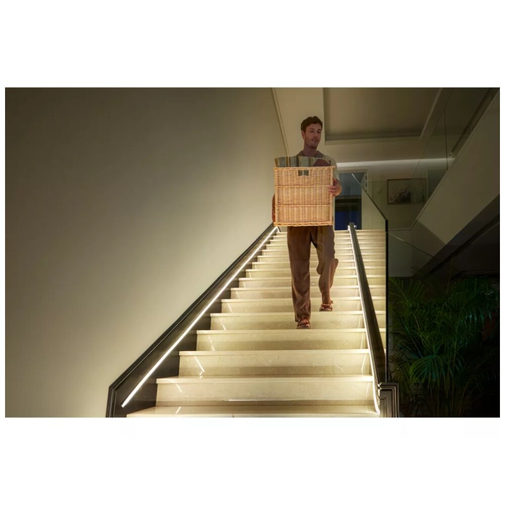 Philips Hue OmniGlow MicroLED Multicolour Customisable Smart Strip Light 3M