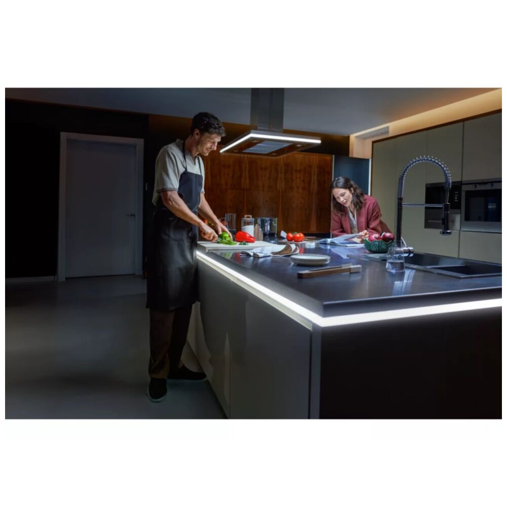 Philips Hue OmniGlow MicroLED Multicolour Customisable Smart Strip Light 3M