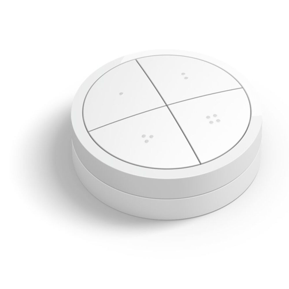 2PK Philips Hue Tap Remote Control Dial Switch Wall/Magnetic Surface Mount White