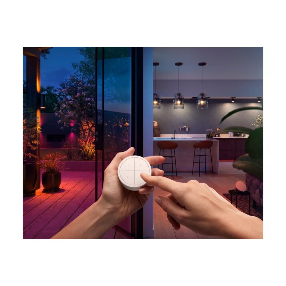 2PK Philips Hue Tap Remote Control Dial Switch Wall/Magnetic Surface Mount White