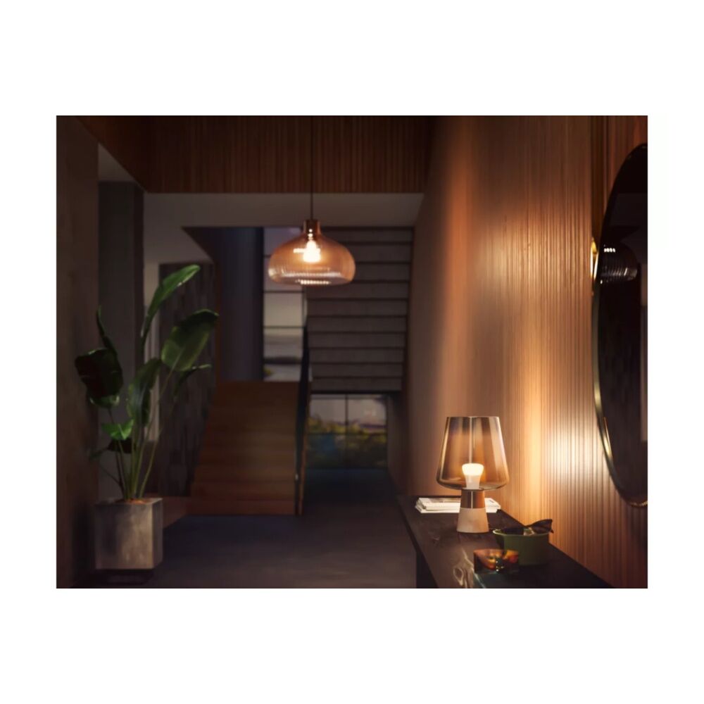 Philips Hue 9.5W A60 V2 Smart LED Warm White Lightbulb B22