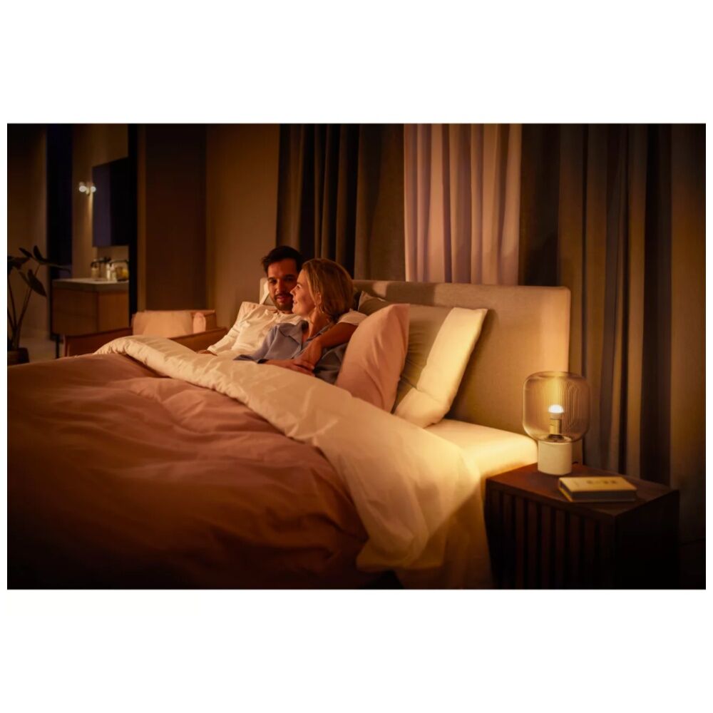 2PK Philips Hue Luster E14 Compact White Ambient Smart Lightbulb 5.1W