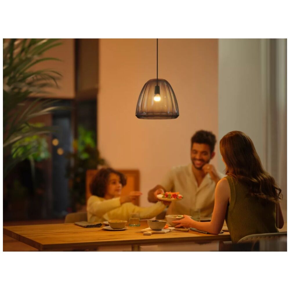 2PK Philips Hue Luster E14 Compact White Ambient Smart Lightbulb 5.1W