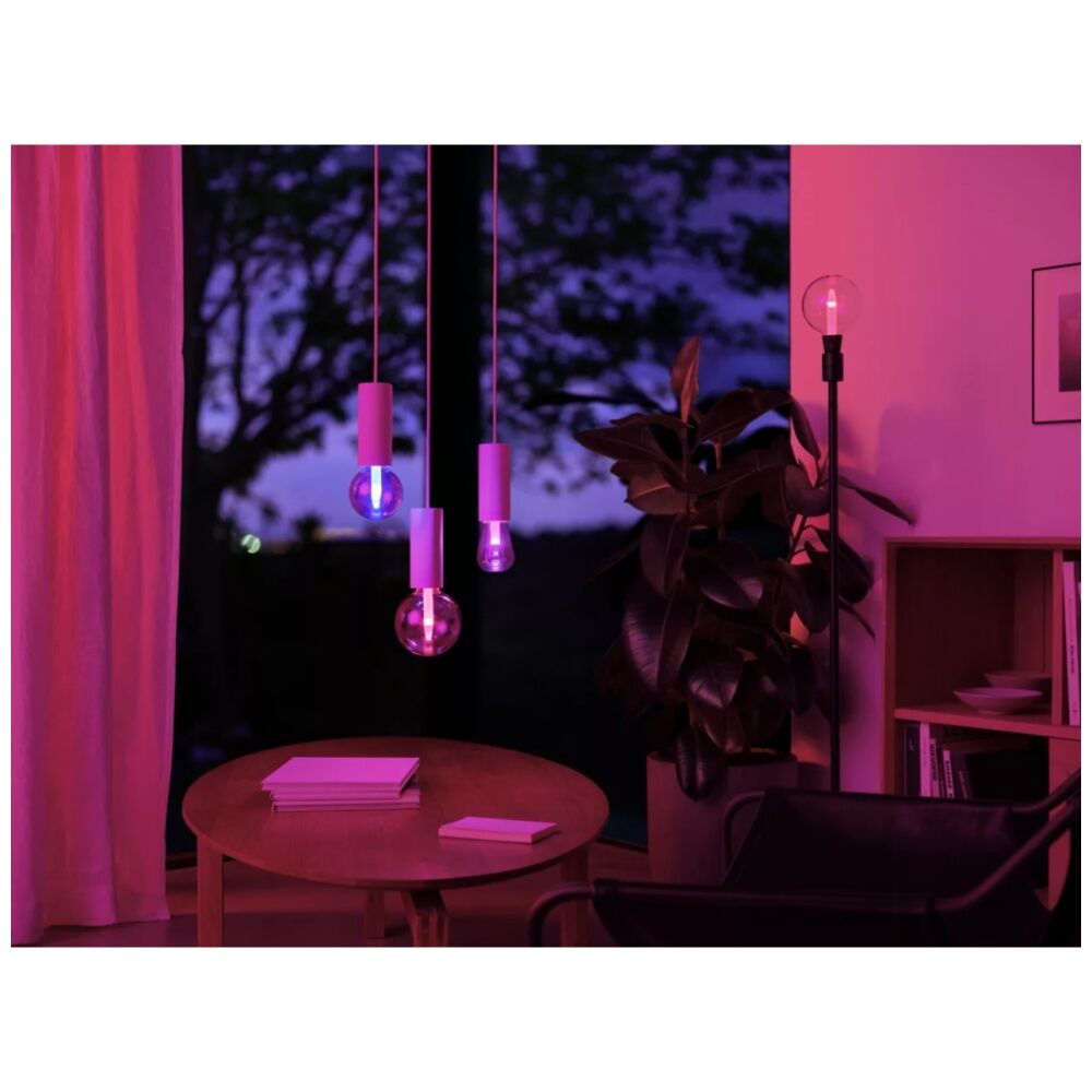 2PK Philips Hue White/Colour Ambience Lightguide ST72 Smart LED Lightbulb E27