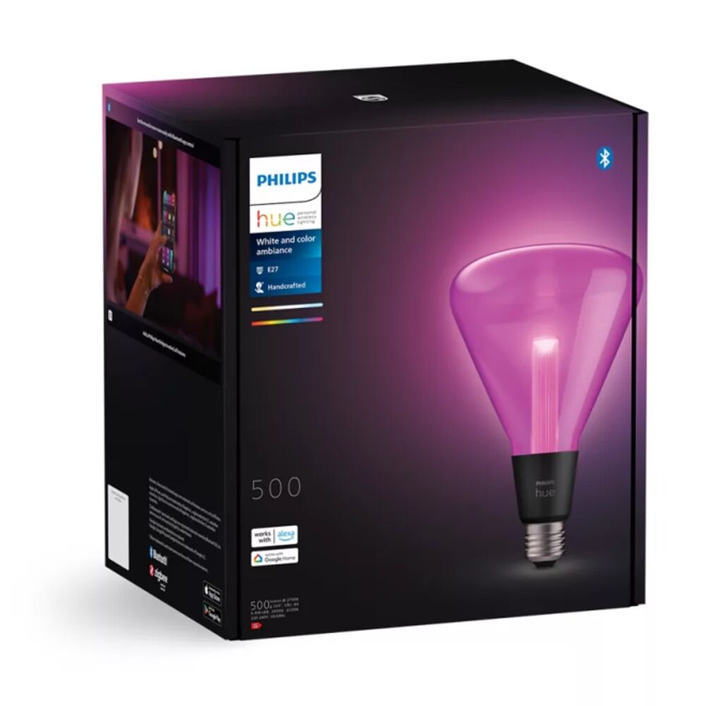 Philips Hue White/Colour Ambience Lightguide Triangle Smart Lightbulb E27