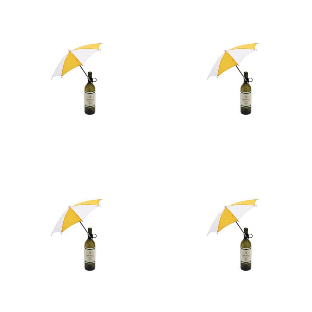 4PK Winex Wine Bottle Shade/Champagne Light Cover - Yellow