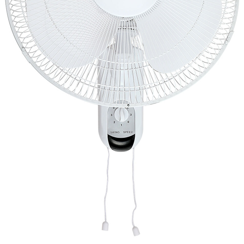 Heller 40cm Wall Fan w/Pull Cord