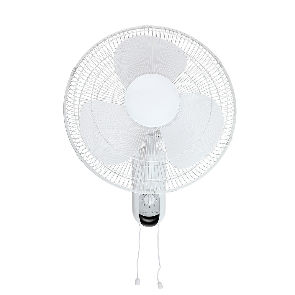 Heller 40cm Wall Fan w/Pull Cord