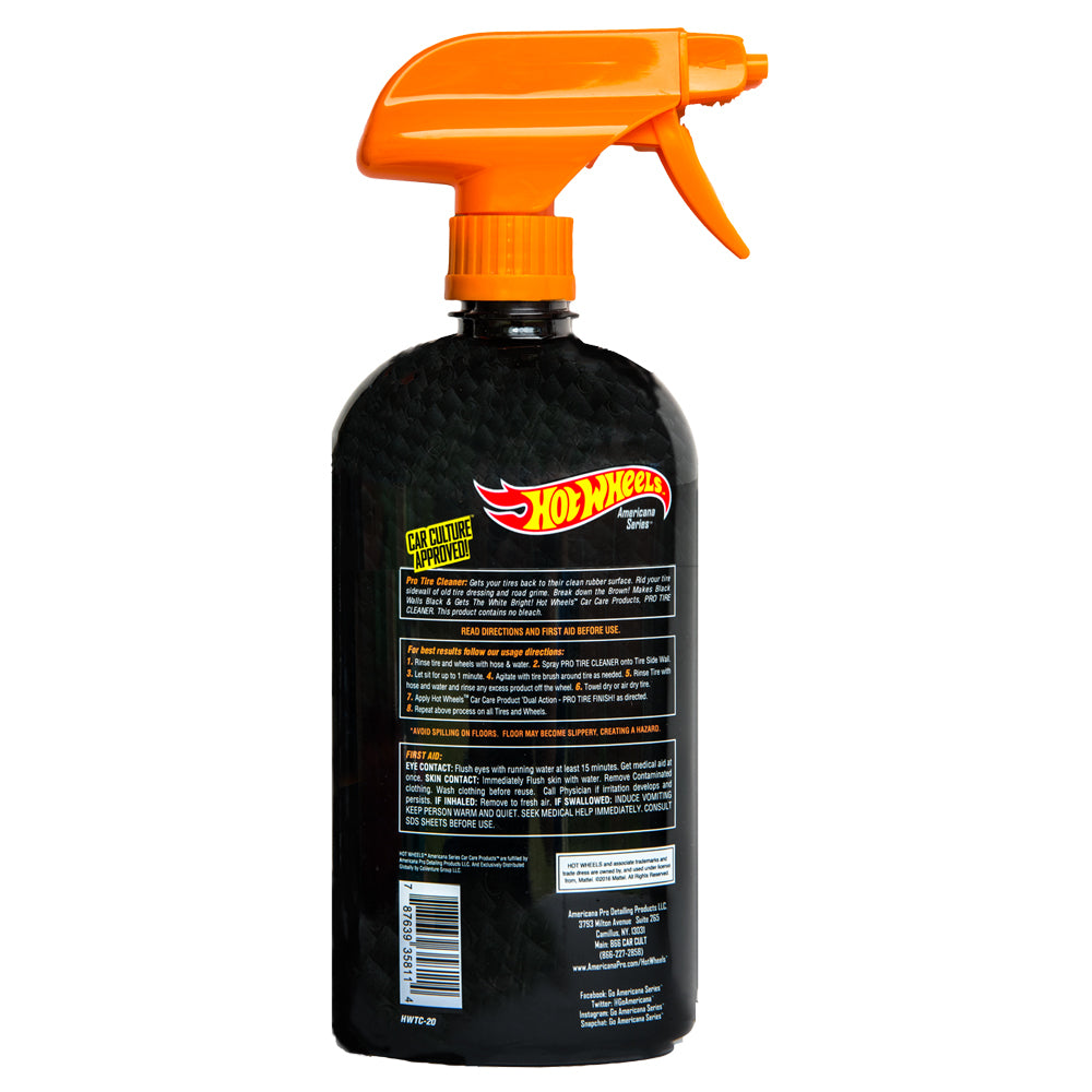 Hot Wheels Pro Tire Shine Car Cleaner Spray 590ml