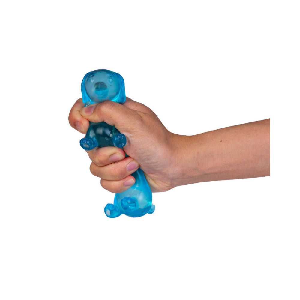 4PK Smooshos Super Squeeze Dachshund Soft Compact Multi-Coloured Squishy Toy Assorted