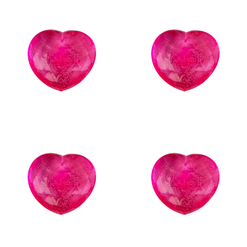 4PK Smooshos Super Squeeze Gid Heart Soft Compact Multi-Coloured Squishy Toy Assorted