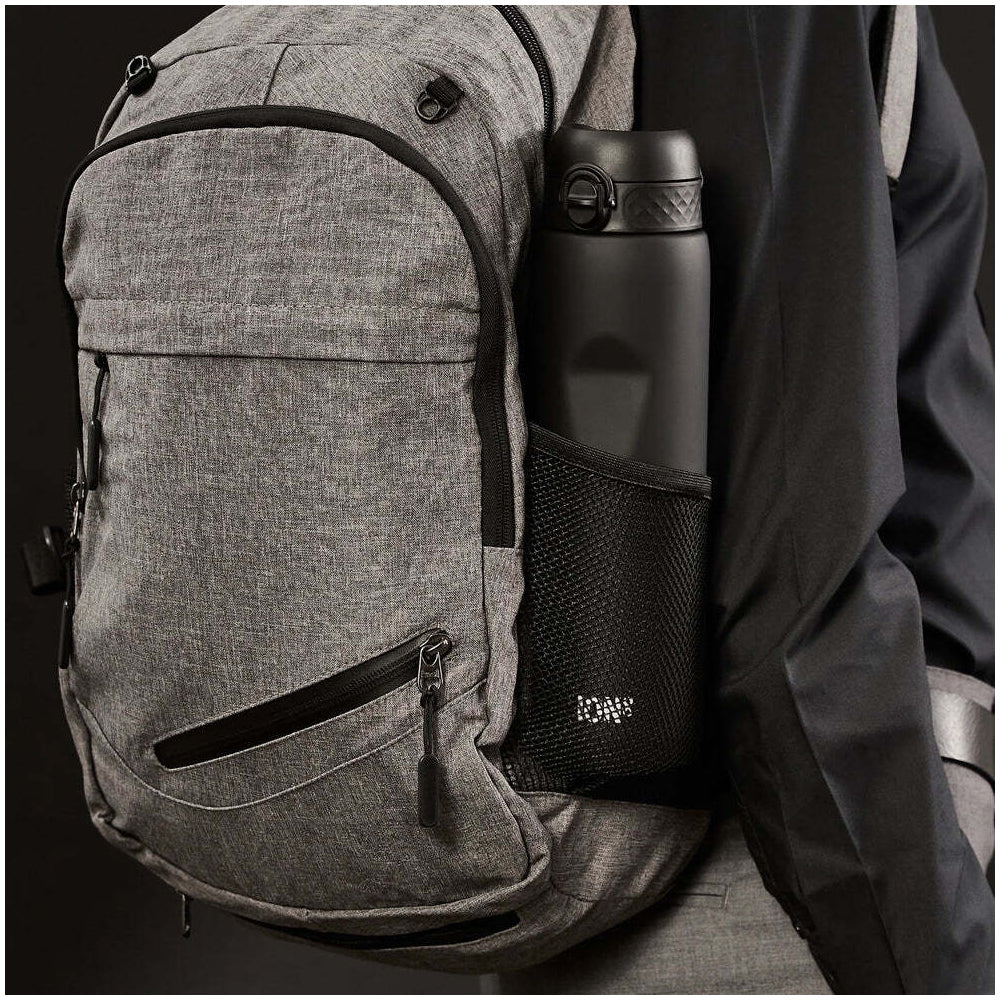 Ion8 Quench Recyclon Plastic Drink/Water Bottle Black 1L