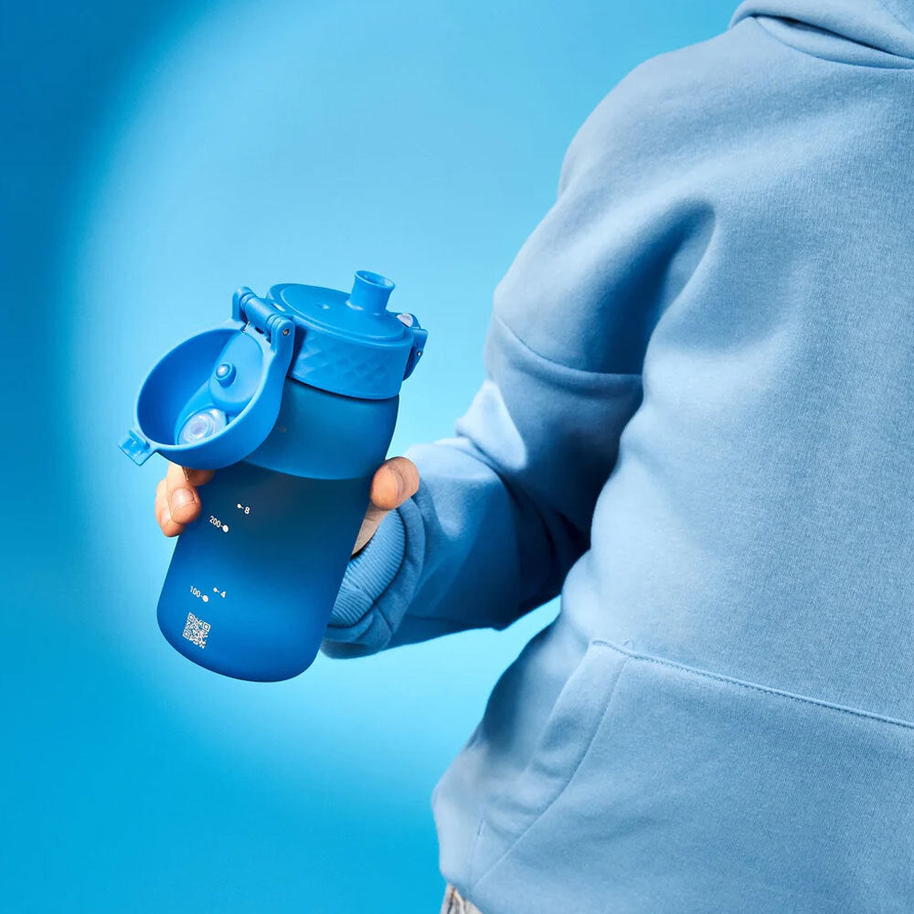 Ion8 Pod Recyclon Plastic Drink/Water Bottle Kids Blue 350ml