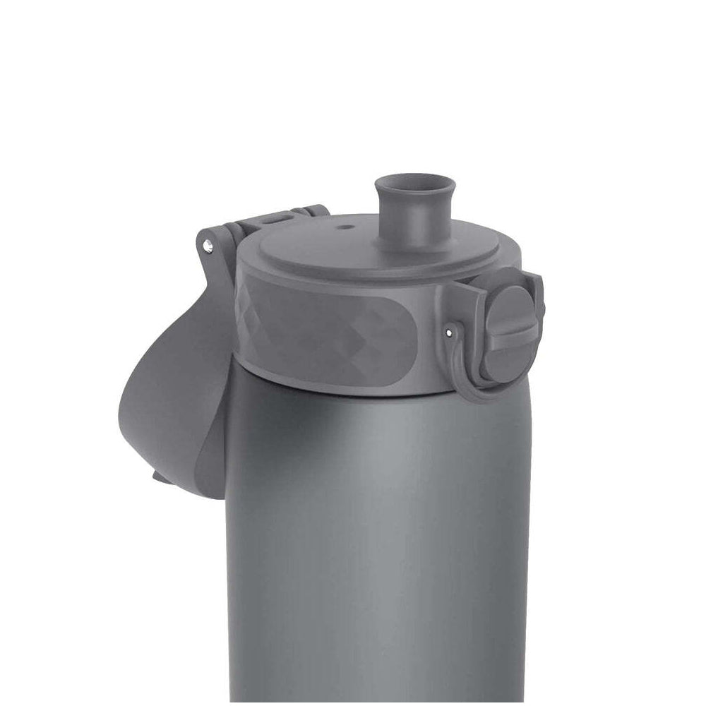 Ion8 Slim Recyclon Plastic Drink/Water Bottle Grey 500ml
