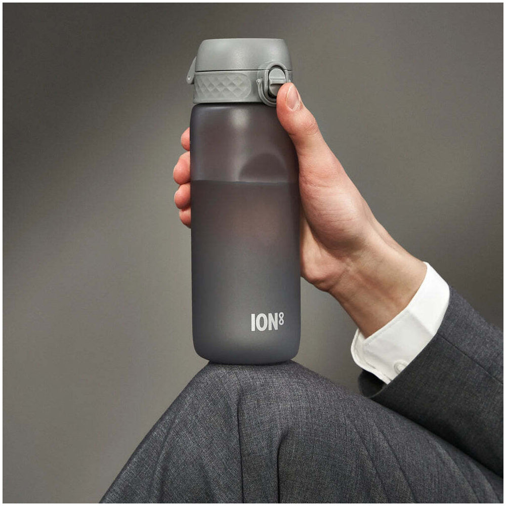 Ion8 Tour Recyclon Plastic Drink/Water Bottle Grey 750ml