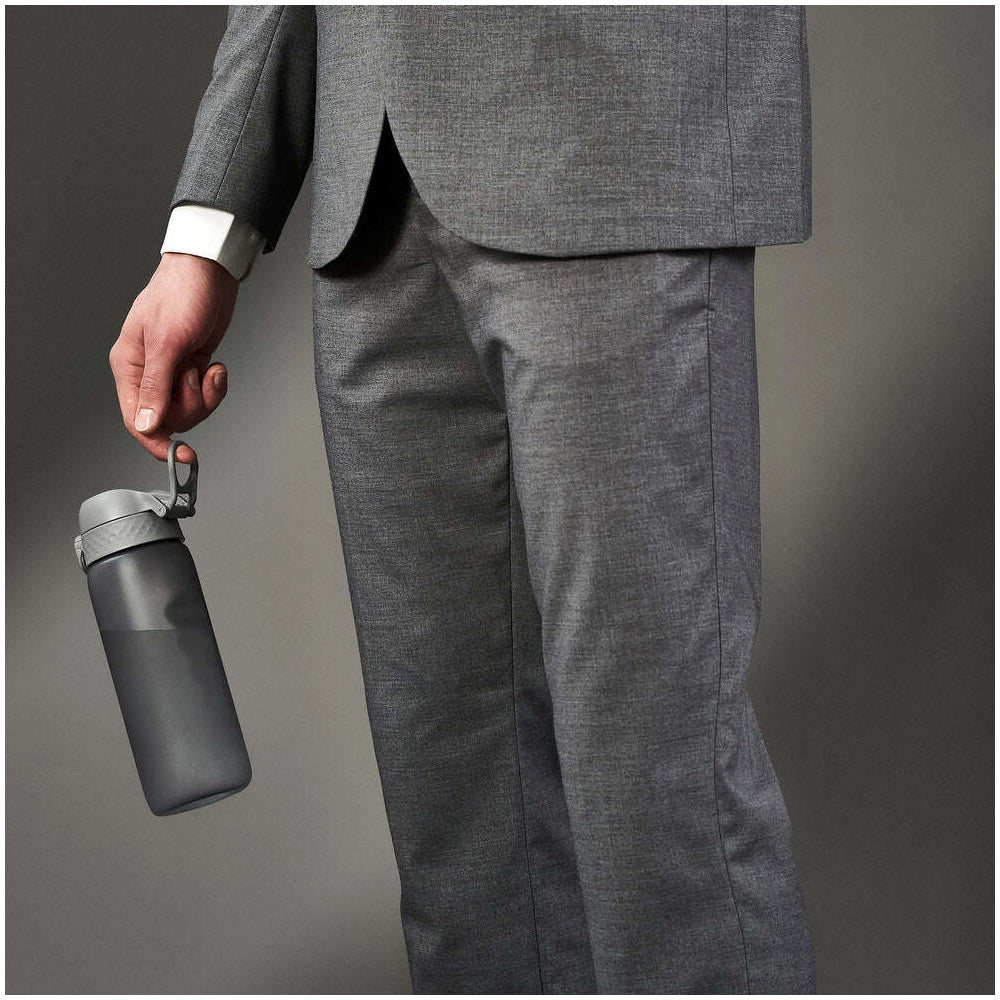 Ion8 Tour Recyclon Plastic Drink/Water Bottle Grey 750ml