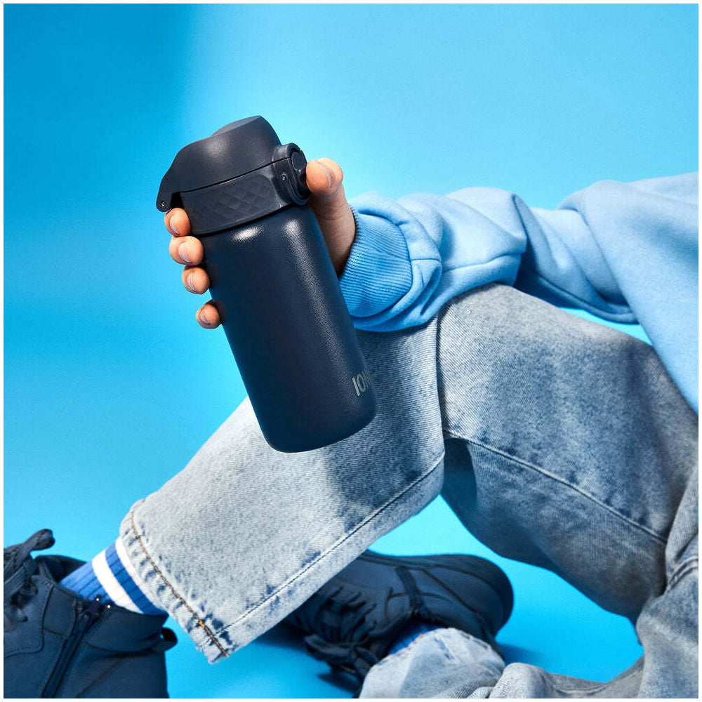 Ion8 Pod Vacuum Insulated Water Bottle Tumbler Ash Navy 320ml