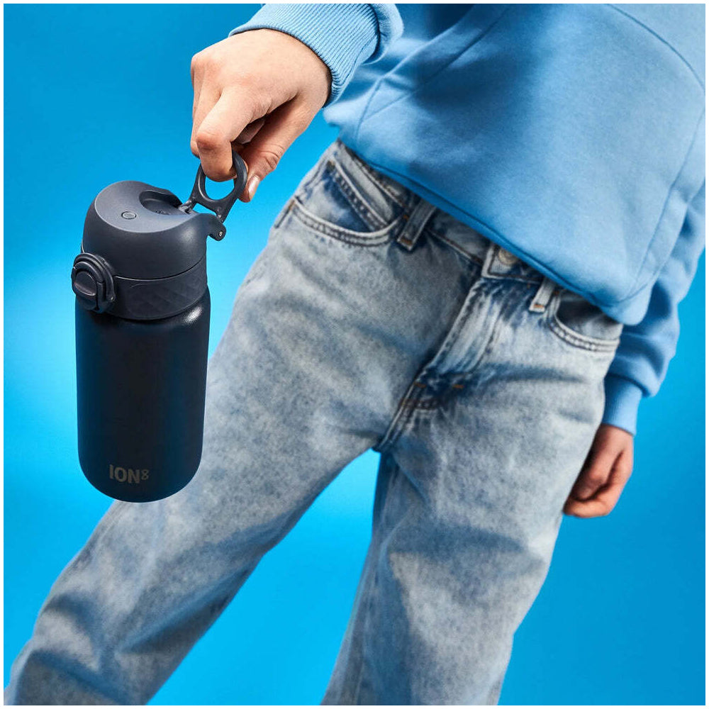 Ion8 Pod Vacuum Insulated Water Bottle Tumbler Ash Navy 320ml