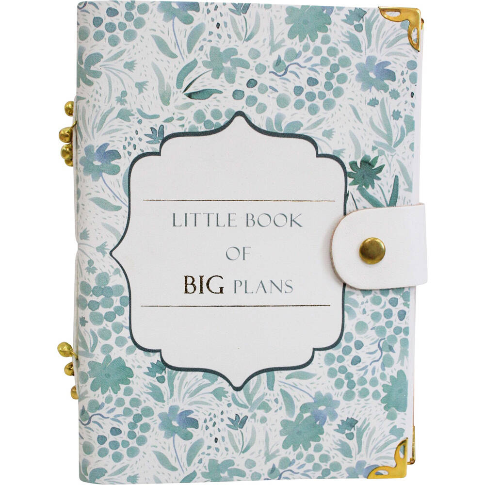2PK LVD Leather Notebook Writing Stationery 18x13cm - Big Plans