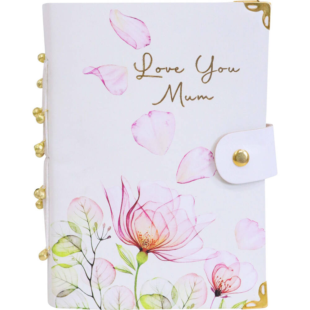2PK LVD Leather Notebook Writing Stationery 18x13cm - Love Mum