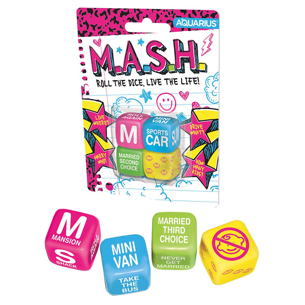 12pc Icup Inc MASH Dice Decision Making Rolling Game