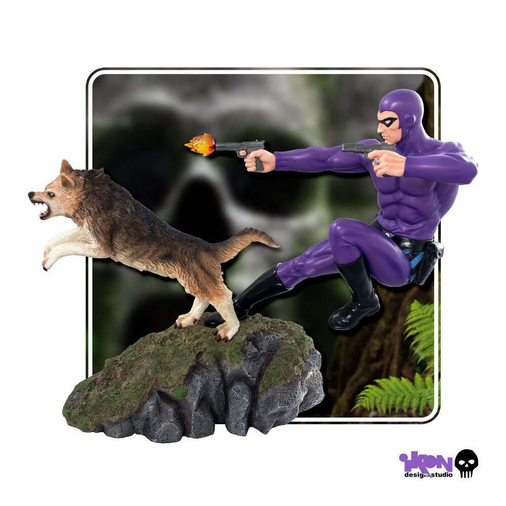 The Phantom - Phantom and Devil Purple Suit Collectable