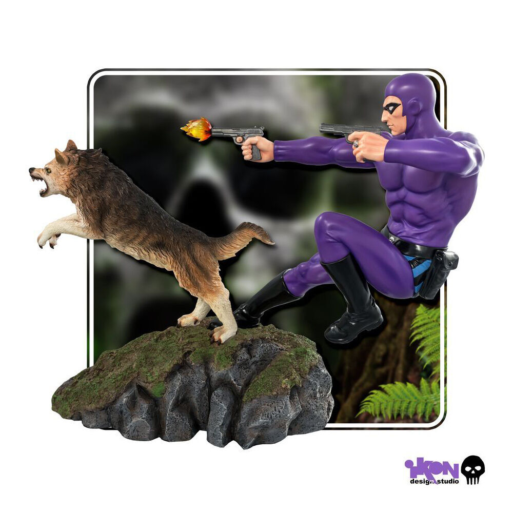 The Phantom - Phantom and Devil Purple Suit Collectable