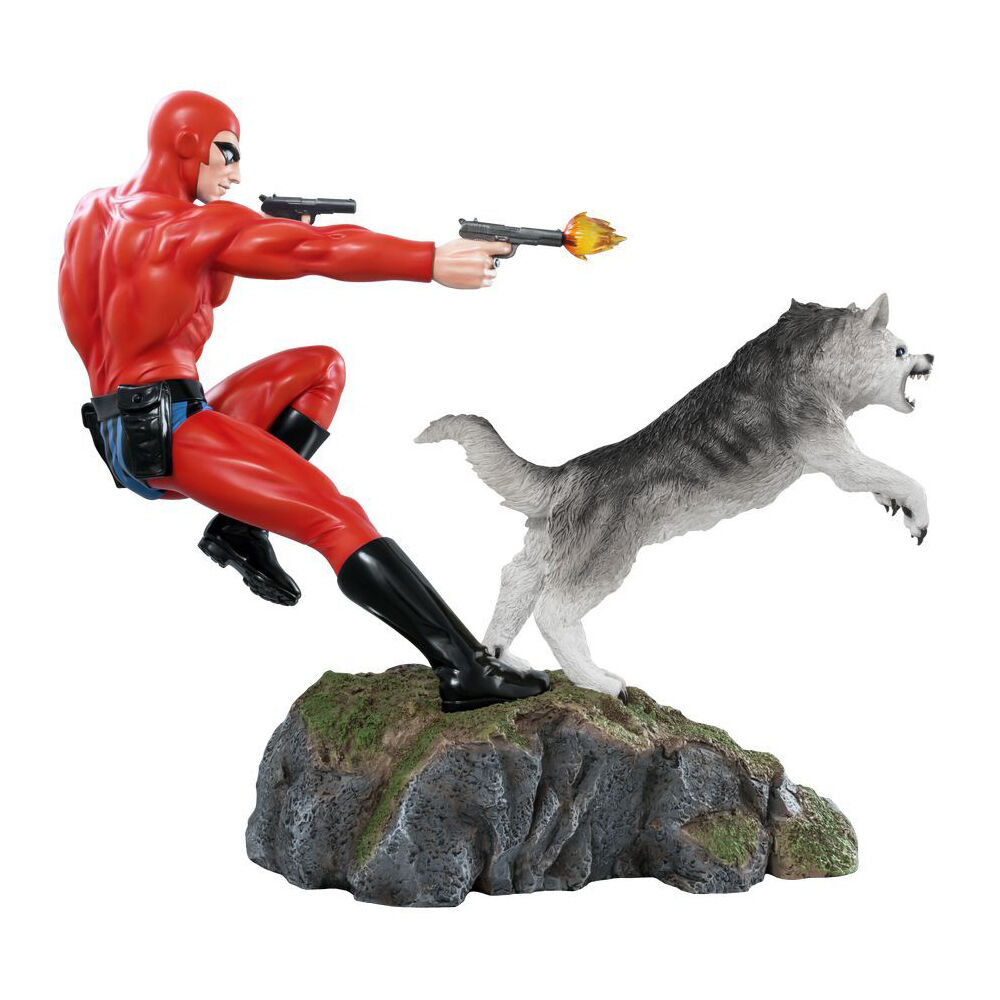 The Phantom - Phantom and Devil Red Suit Statue Collectable