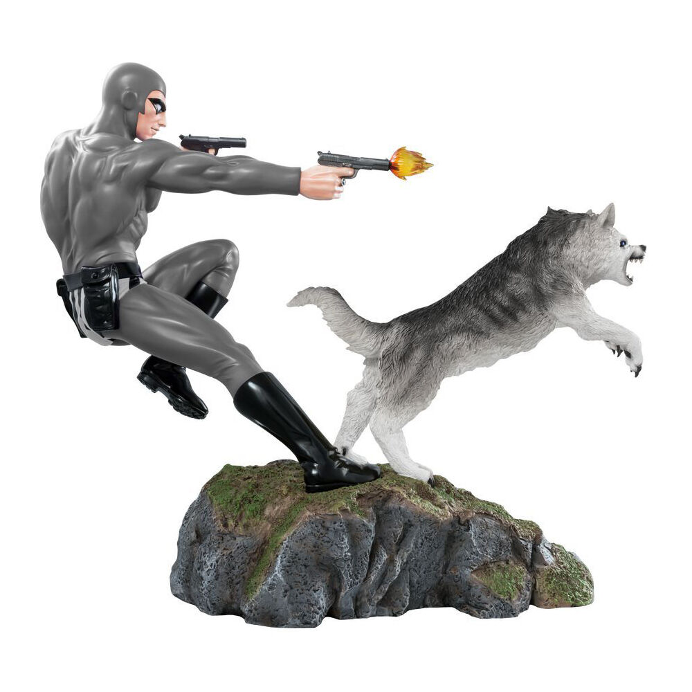 The Phantom - Phantom and Devil Grey Suit Statue Collectable