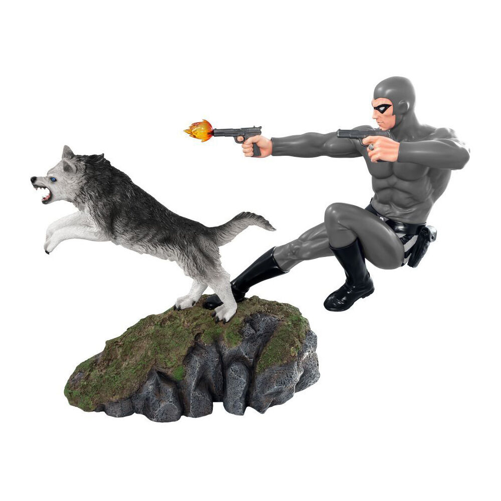 The Phantom - Phantom and Devil Grey Suit Statue Collectable