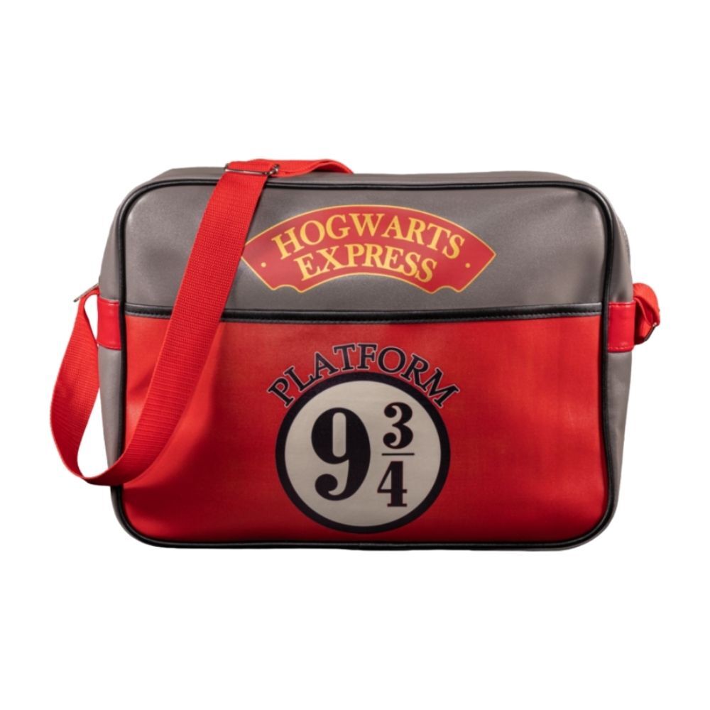 Harry Potter Platform 9 3/4 Hogwarts Express Messenger Bag Red