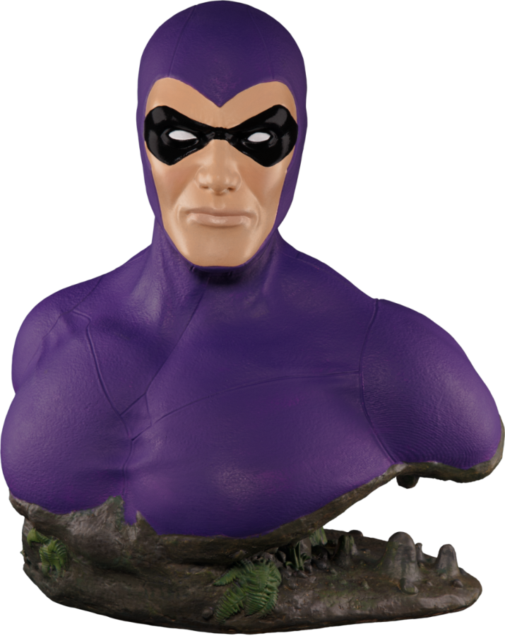 The Phantom the Ghost Who Walks Bust Action Figure Display