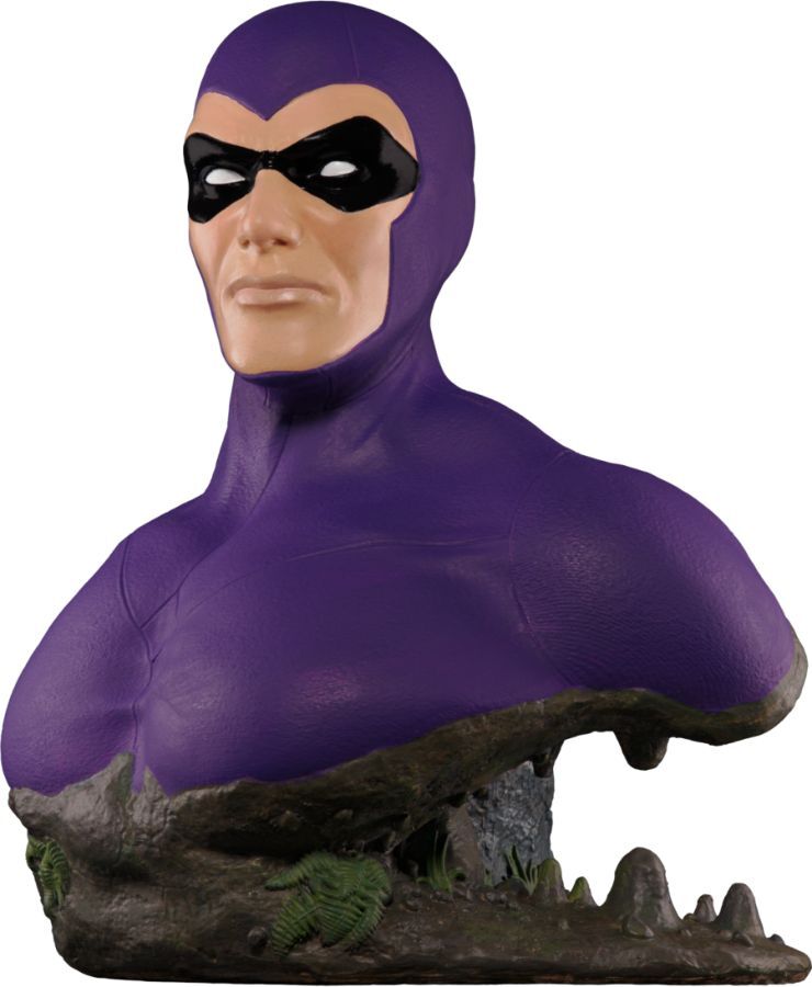 The Phantom the Ghost Who Walks Bust Action Figure Display
