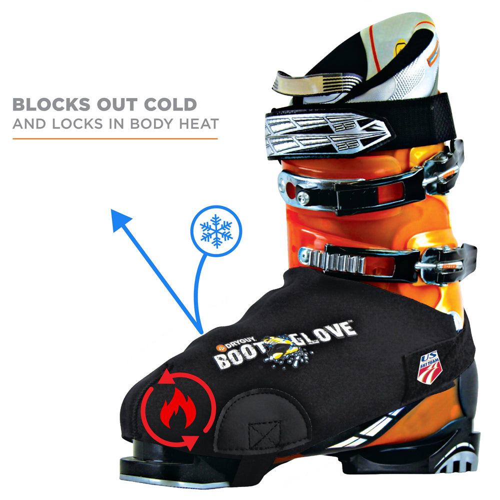 Dryguy Neoprene Ski Boot Glove Pair Black
