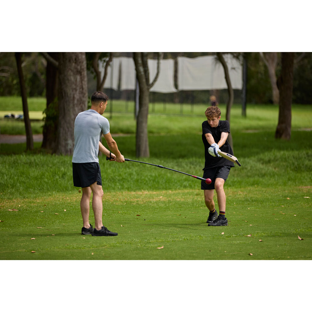 Sklz Collapsable Two-Piece Cricket Bat Trainer 52-inch Black/Red