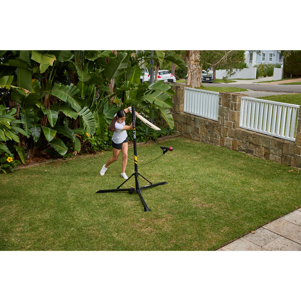 Sklz Bat-A-Way PTS Cricket Swing Training Aid Practice Drill Black