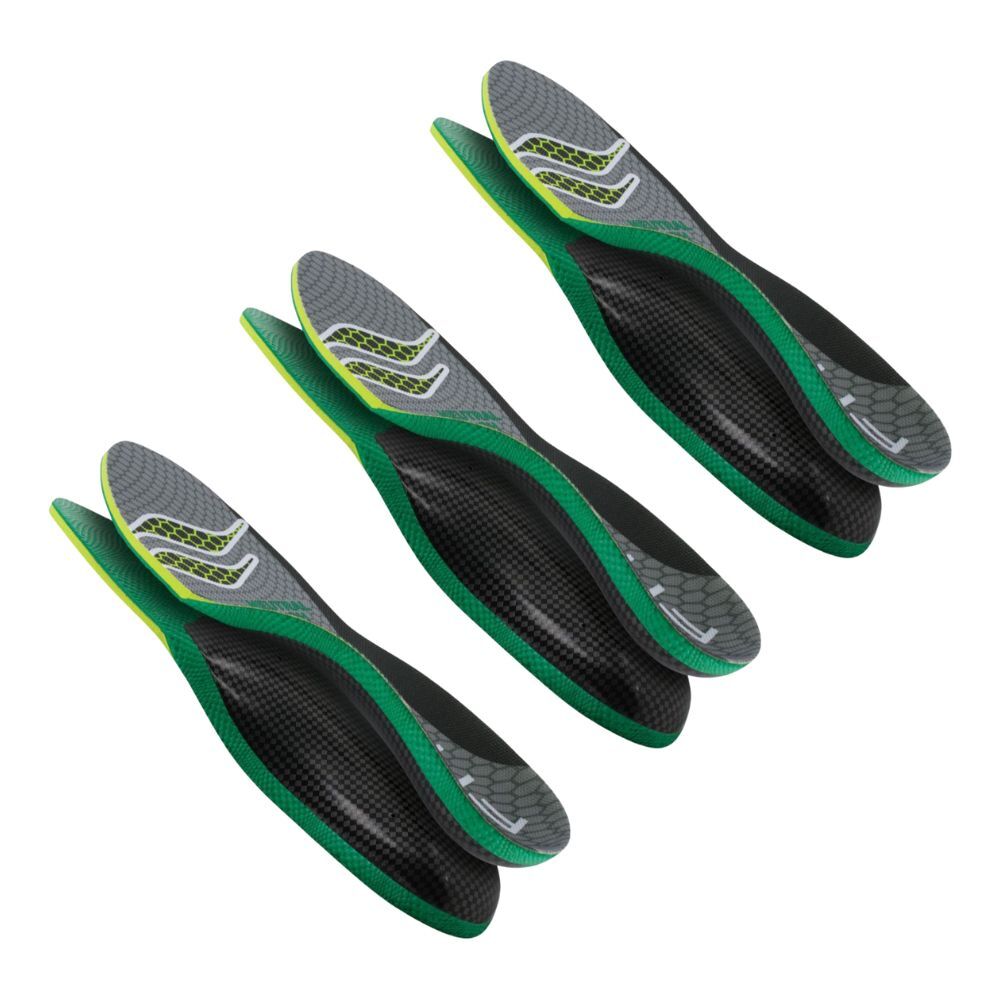 3PK Sof Sole Fit Unisex Foam Shoe Insert Full-Length Neutral Arch US