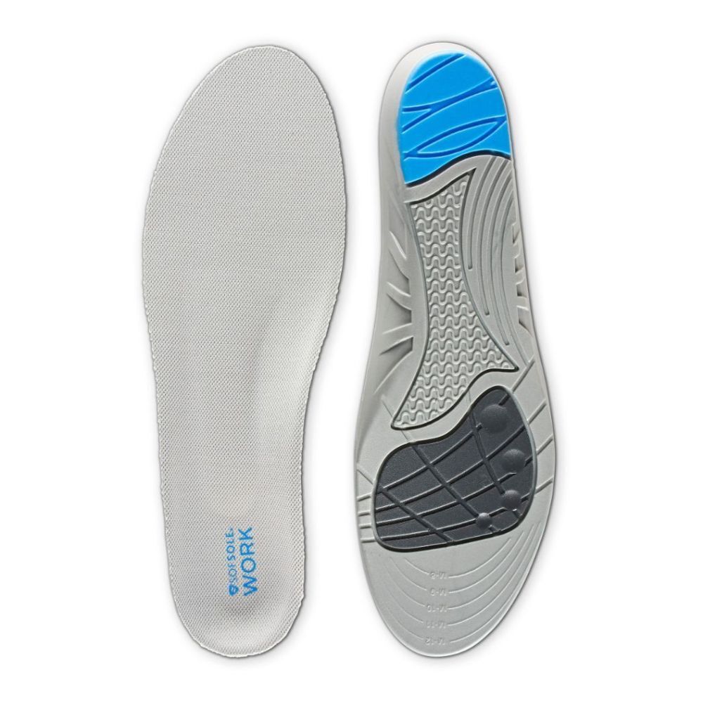 2PK Sof Sole Women's Work Foam Insole Shoe Insert US W 5-10