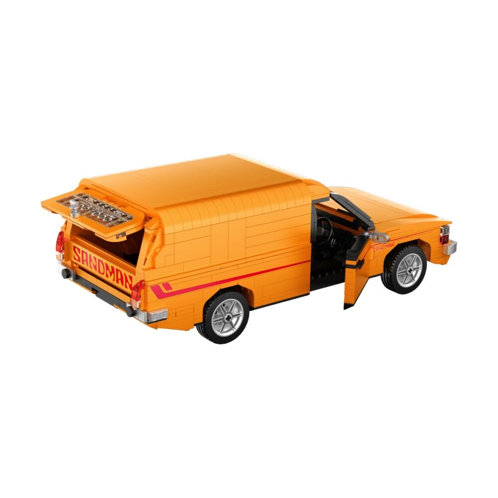 1037pc Holden HZ Sandman 1974 Car Model Building Toy Set 6y+ Orange