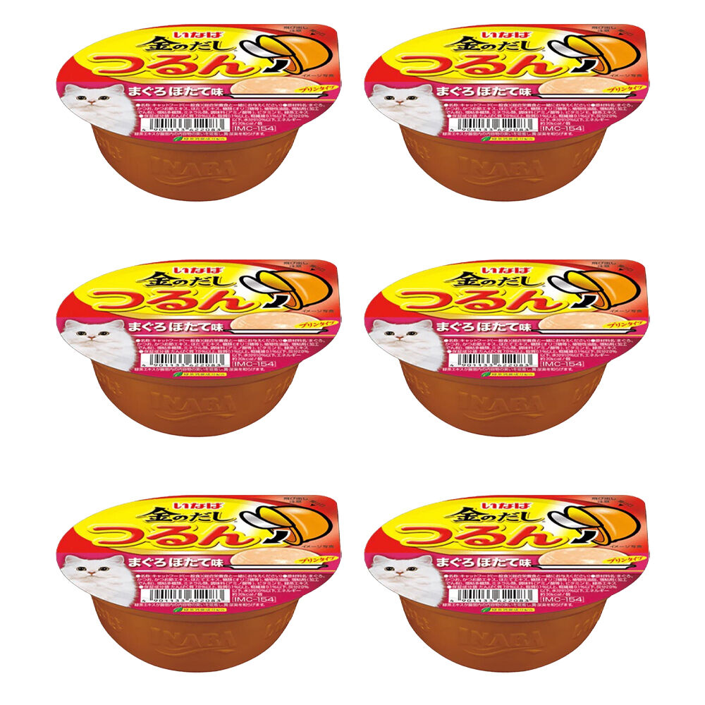 6PK Ciao Tuna w/ Scallop Flavour Pudding Cat/Kitten Pet Food