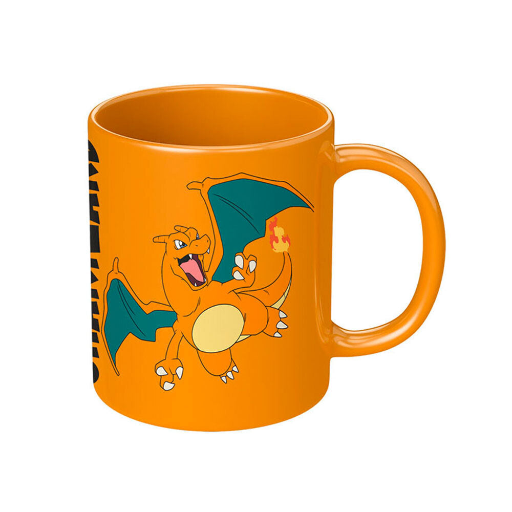 2PK Pokemon Charizard Orange Coloured Ceramic Printed Mug