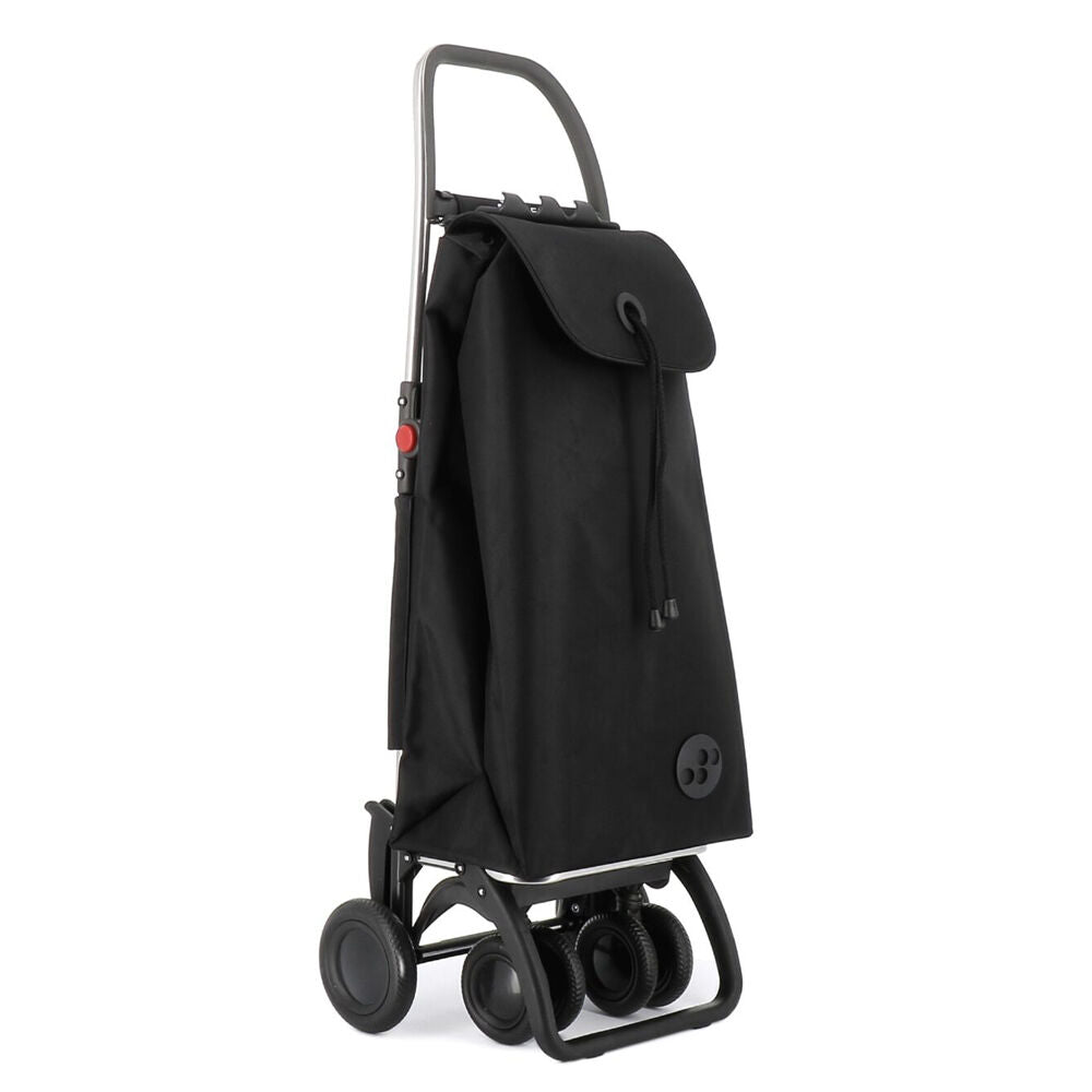 Rolser I-Max Mf 4-Wheel Tour Folding Shopping Trolley 43L - Black