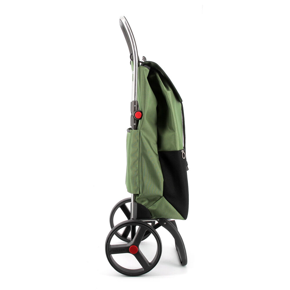 Rolser I-Max Urban Big Wheel Folding Shopping Trolley 43L - Khaki