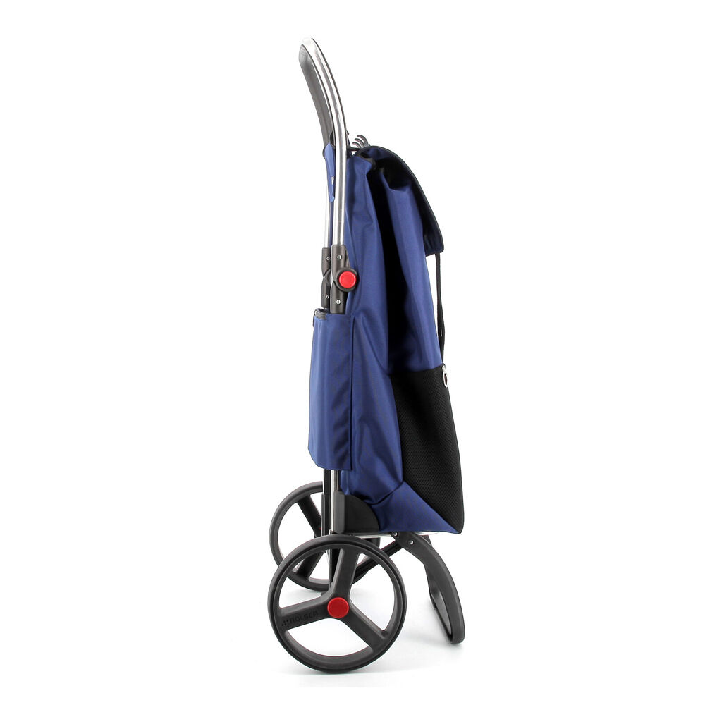 Rolser I-Max Urban Big Wheel Folding Shopping Trolley 43L - Navy