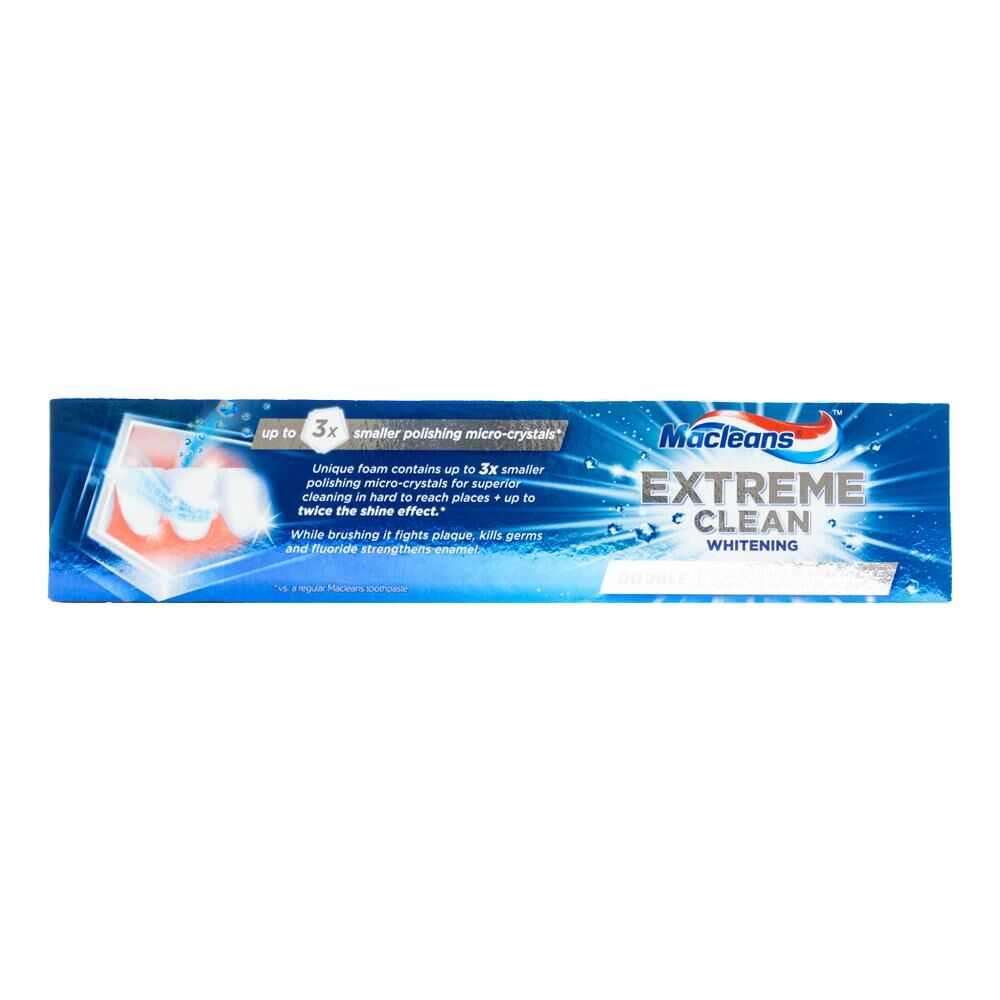 12PK Macleans 170G Toothpaste Extreme Clean Whitening Fluoride Toothpaste
